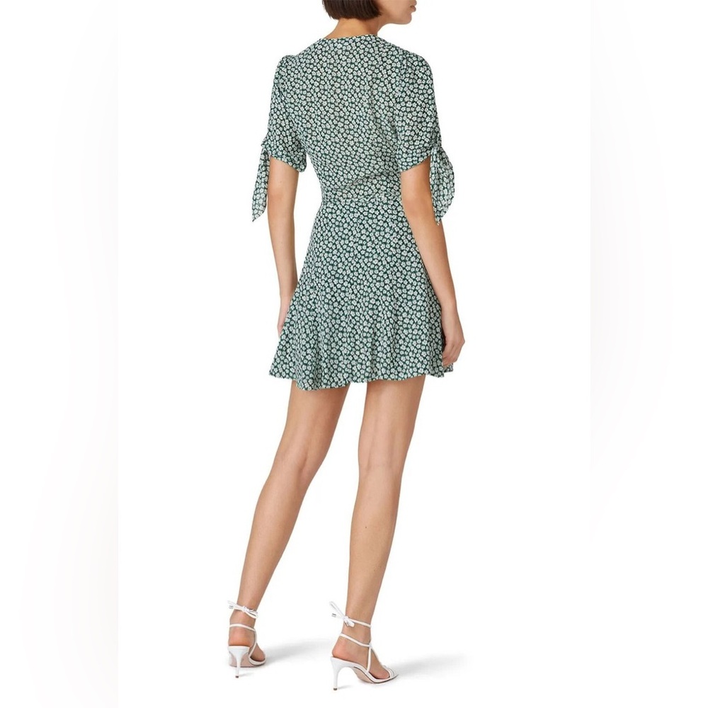 Sammy Green Floral Wrap Dress from Reformation - Picture 3 of 12